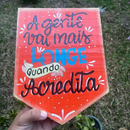 Placa de Jardim Va mais Longe